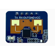HLK-2410C M&oacute;dulo Sensor Radar de Presen&ccedil;a Humana e Detec&ccedil;&atilde;o de Movimento com Conversor DC-DC