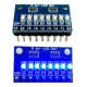 M&oacute;dulo indicador LED DM41A08 8 bits &acirc;nodo comum azul 3,3V/5V - Thumb - 1