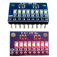 M&oacute;dulo Indicador LED DM41A08 8 bits Vermelho C&aacute;todo Comum 3.3V/5V - Thumb - 1