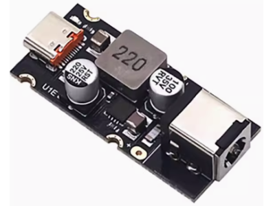 M&oacute;dulo conversor DC-DC PD65W de carregamento r&aacute;pido com conector DC5521 - Imagem 1