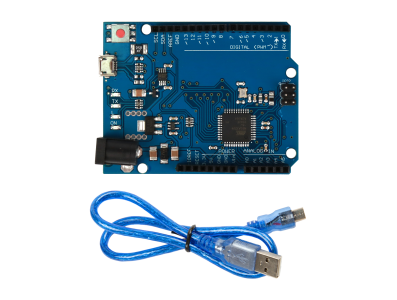 Placa Leonardo R3 sem logo, ATmega32U4 Arduino - Imagem 6