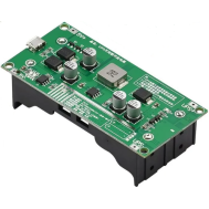 M&oacute;dulo carregador 3A para bateria de l&iacute;tio 18650 com caixa para baterias, 12V Micro, conversor DC-DC