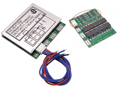 Placa de prote&ccedil;&atilde;o para bateria de l&iacute;tio 3S HX-3S-F100A 11,1 V / 12,6 V - Imagem 1