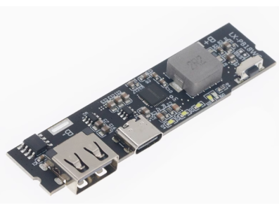 M&oacute;dulo carregador USB Type-C 18W (conversor DC-DC) - Imagem 1