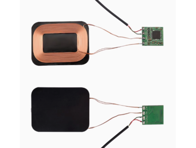 Placa PCBA mini para carregamento sem fio 3W com bobina quadrada, conversor DC-DC - Imagem 1