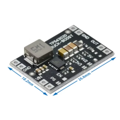 M&oacute;dulo conversor DC-DC autom&aacute;tico XL63020 boost/buck para bateria de l&iacute;tio 5V