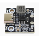 M&oacute;dulo de carregamento de bateria Li-ion 1S USB Type-C 2,8A, conversor DC-DC - Thumb - 1