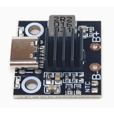 M&oacute;dulo de carregamento USB Type-C 1S 3,6A para bateria Li-ion, conversor DC-DC
