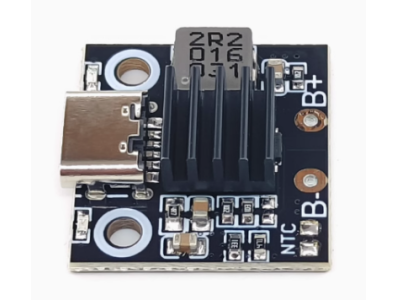 M&oacute;dulo de carregamento USB Type-C 1S 3,6A para bateria Li-ion, conversor DC-DC - Imagem 1