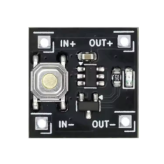 M&oacute;dulo Interruptor Bist&aacute;vel de Bot&atilde;o Single Bond 2,2 a 5 V, 0,5 &micro;A para conversores DC-DC