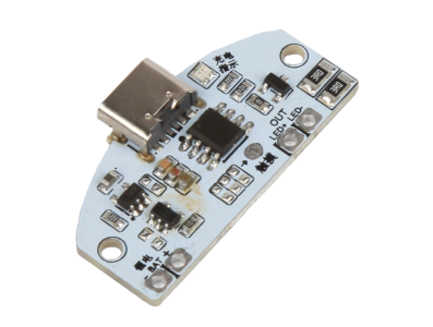 Placa de circuito Type-C para controle de LED, m&oacute;dulo com dimmer e chave - Imagem 1