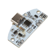 Placa de circuito Type-C para controle de LED, m&oacute;dulo com dimmer e chave
