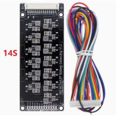 Placa de balanceamento ativo indutiva 14S 1,2A, conversor DC-DC