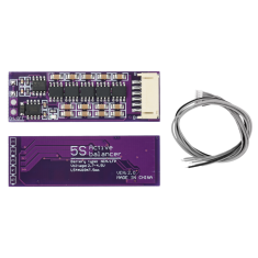 Placa Equalizadora Ativa para Bateria de L&iacute;tio 5S 1,5 A com Capacitor de Balanceamento