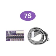 Placa equalizadora ativa 1,5 A 7S para baterias de l&iacute;tio com capacitor de balanceamento