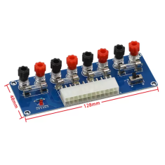 Conversor DC-DC HU-M27 Placa Adaptadora de Alimenta&ccedil;&atilde;o ATX para Chassi Desktop