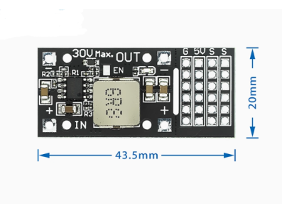 M&oacute;dulo Conversor DC-DC Step-down MP2482 SY8205 5A - Imagem 1