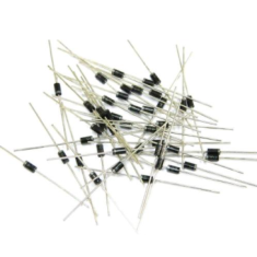 Diodo 1N5819 em encapsulamento DIP, unidade