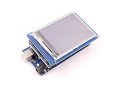 Placa Arduino MEGA 2560 + Display TFT LCD 3,2 polegadas + Adaptador + Cabo USB - Imagem 1