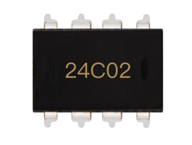Circuito integrado 24C02 em encapsulamento DIP - Imagem 1