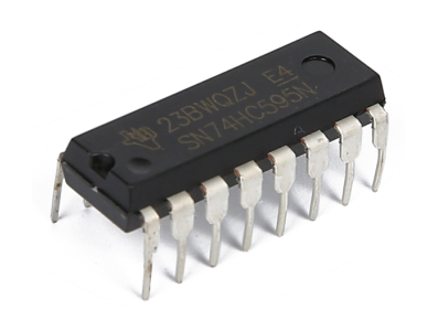 CI 74HC595N Registrador de deslocamento 8 bits Encapsulamento DIP-16 - Imagem 7