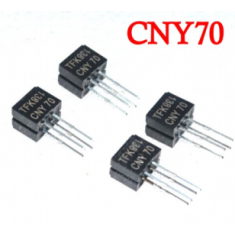 Sensor &oacute;ptico refletivo CNY70 com sa&iacute;da por transistor IC em encapsulamento DIP-4