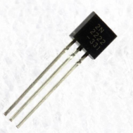 Transistor NPN 2N2222 / 2N2222A encapsulamento TO-92, unidade