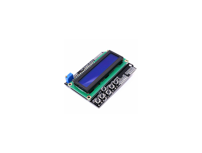 Shield LCD1602 com teclado integrado e retroilumina&ccedil;&atilde;o azul para Arduino - Imagem 5