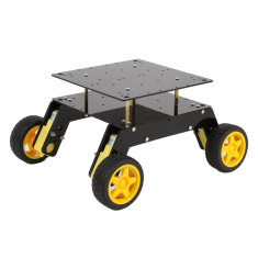 Kit de Rob&oacute;tica: Carro Inteligente 4WD com suspens&atilde;o, 125 rpm/min