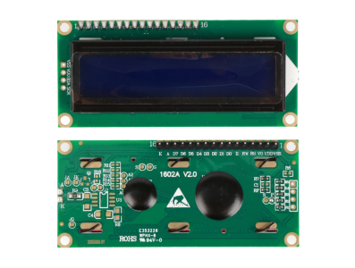 M&oacute;dulo LCD1602 com retroilumina&ccedil;&atilde;o azul e soldagem - Imagem 7