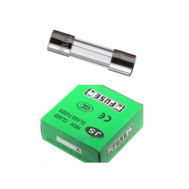 Fus&iacute;veis de vidro 5 x 20 mm 1 A, a&ccedil;&atilde;o r&aacute;pida, 250 V, 100 unidades/caixa