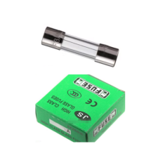 Fus&iacute;veis de vidro 5 x 20 mm 20 A 250 V de a&ccedil;&atilde;o r&aacute;pida 100 unidades por caixa