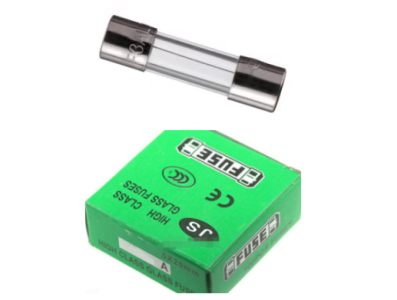 Fus&iacute;vel de vidro 5 x 20 mm, a&ccedil;&atilde;o r&aacute;pida, 25 A 250 V, 100 unidades/caixa - Imagem 1