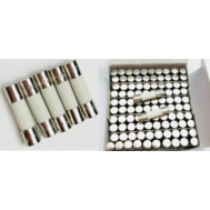 Fus&iacute;veis cer&acirc;micos 5 x 20 mm a&ccedil;&atilde;o r&aacute;pida F3A 250 V 100 unidades/caixa