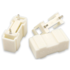 Porta-fus&iacute;vel 5 x 20 mm branco com tampa