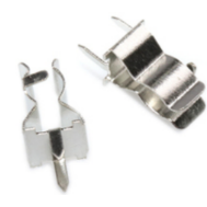 Clip porta-fus&iacute;vel 6&times;30 mm, 0,5 mm, intervalo 5,08 mm