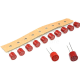 Fus&iacute;vel cil&iacute;ndrico de a&ccedil;&atilde;o lenta T4A 382 8&times;8 mm 250 V - Thumb - 1