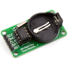 M&oacute;dulo RTC DS1302 Rel&oacute;gio de Tempo Real compat&iacute;vel com Arduino