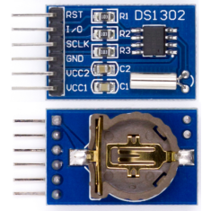M&oacute;dulo Rel&oacute;gio de Tempo Real DS1302 para Arduino