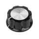 Capa para bot&atilde;o de potenci&ocirc;metro MF-A04 com furo de 6 mm, compat&iacute;vel com WH118 e WX050 - Thumb - 1