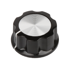 Capa para bot&atilde;o de potenci&ocirc;metro MF-A04 com furo de 6 mm, compat&iacute;vel com WH118 e WX050