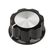 Capa para bot&atilde;o de potenci&ocirc;metro MF-A04 com furo de 6 mm, compat&iacute;vel com WH118 e WX050