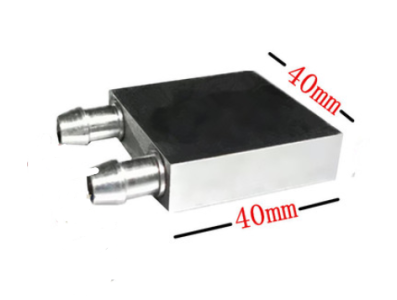 Placa cabe&ccedil;ote Water Cooling 40 x 40 x 12 mm - Imagem 1