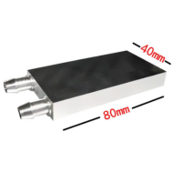 Placa e cabe&ccedil;a de refrigera&ccedil;&atilde;o l&iacute;quida (Water Cooling) 40&times;80&times;12 mm