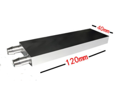 Cabe&ccedil;ote de refrigera&ccedil;&atilde;o por &aacute;gua / placa 40&times;120&times;12 mm - Imagem 7