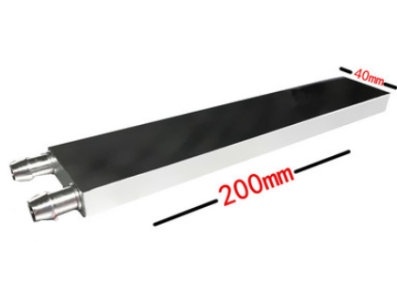 Placa/Cabe&ccedil;a de Refrigera&ccedil;&atilde;o a &Aacute;gua 40 x 200 x 12 mm - Imagem 7