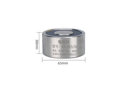 Eletro&iacute;m&atilde; de suc&ccedil;&atilde;o P65/30 12 V DC 85 kg - Imagem 1