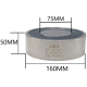 Eletro&iacute;m&atilde; de suc&ccedil;&atilde;o P160/50 12 V DC 800 kg - Thumb - 1