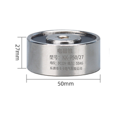 Eletro&iacute;m&atilde; de suc&ccedil;&atilde;o P50/27 DC 36V 55 kg