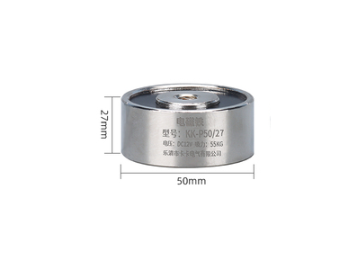 Eletro&iacute;m&atilde; de suc&ccedil;&atilde;o P50/27 DC 36V 55 kg - Imagem 1